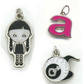 Economical Iron Soft Enamel Charm (Up to 3/4")